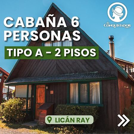 Hotel Complejo Turístico El Conquistador Lican Ray Exterior foto