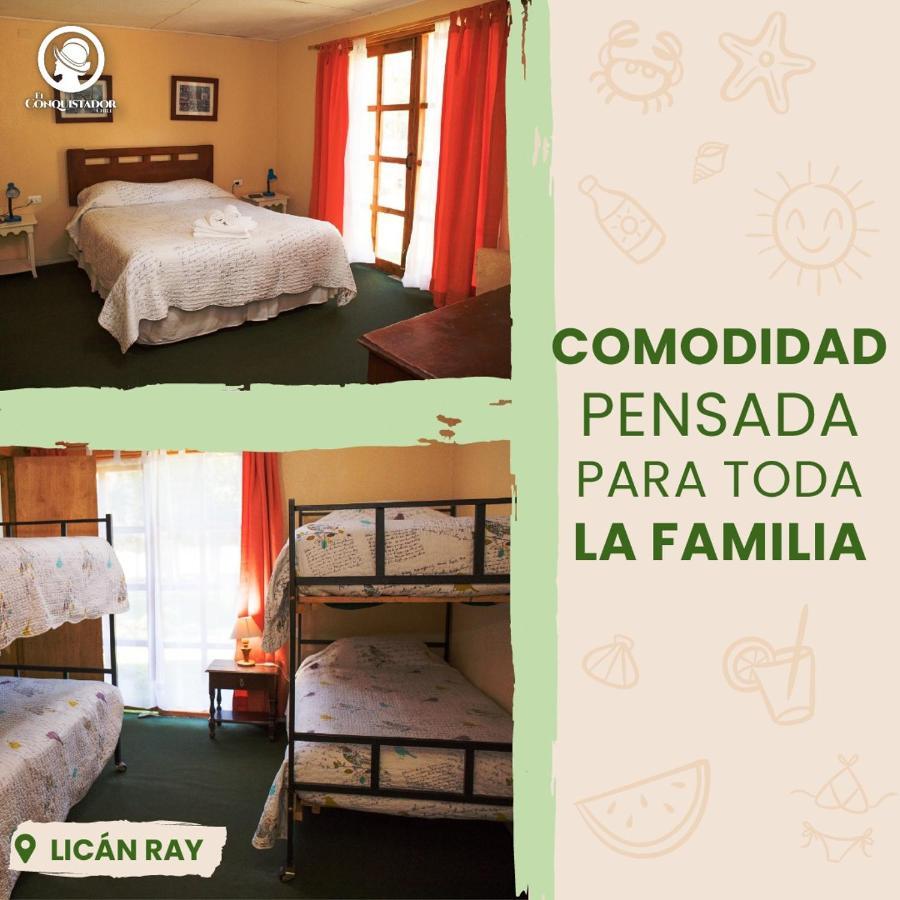 Hotel Complejo Turístico El Conquistador Lican Ray Exterior foto